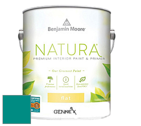 Benjamin Moore 514 Natura Interior Semi-Gloss Finish краска цвет NCS S 3055-B50G 