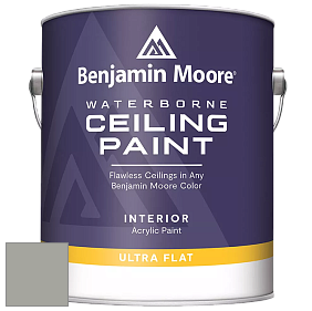 Benjamin Moore 508 Waterborne Ceiling Paint краска для потолков цвет 1482 Sabre Gray