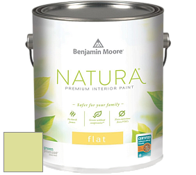 Benjamin Moore 512 Natura Interior Flat Finish матовая краска цвет 416 Tasty Apple