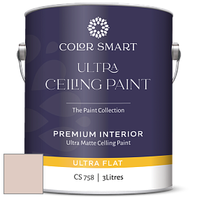 COLOR SMART CS 758 ULTRA CEILING PAINT ультраматовая краска цвет 2096-60 Light Mocha