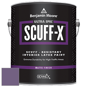 Benjamin Moore 484 Ultra Spec SCUFF-X Interior Matte Finish краска цвет 1392 Fire and Ice