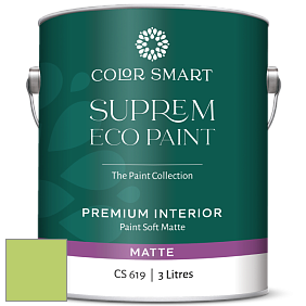 COLOR SMART CS 619 SUPREM ECO PAINT матовая краска цвет 418 Willow Springs Green