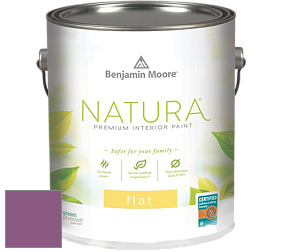 Benjamin Moore 512 Natura Interior Flat Finish матовая краска цвет RAL 4001 