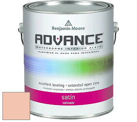 Benjamin Moore 792 Advance Interior Paint-Satin эмаль цвет 2168-50 Summer Melon