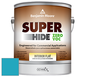 Benjamin Moore 355 Super Hide Zero Voc Interior Flat краска цвет 769 Dream I Can Fly