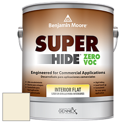 Benjamin Moore 355 Super Hide Zero Voc Interior Flat краска цвет 933 Blossom Tint