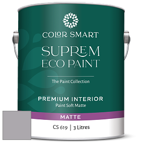 COLOR SMART CS 619 SUPREM ECO PAINT матовая краска цвет 1453 Pebble Creek