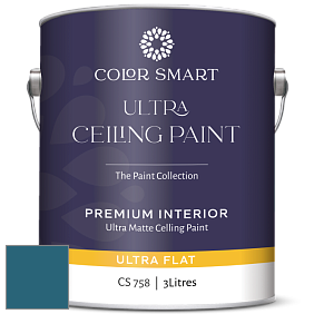 COLOR SMART CS 758 ULTRA CEILING PAINT ультраматовая краска цвет RAL 5025 