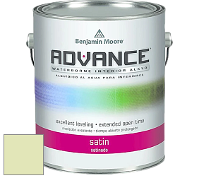 Benjamin Moore 792 Advance Interior Paint-Satin эмаль цвет 409 Apple Froth