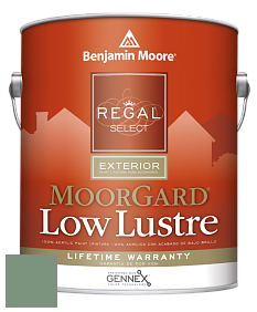 Benjamin Moore W103 Regal Select Exterior Paint-MoorGard Low Lustre Finish краска цвет 635 Parsley Snips