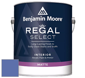 Benjamin Moore 548 IRegal Select Interior Paint - Matte краска цвет NCS S 3050-R70B 