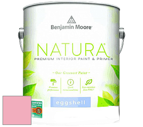 Benjamin Moore 513 Natura Interior Eggshell Finish краска с блеском цвет 2002-50 Tickled Pink