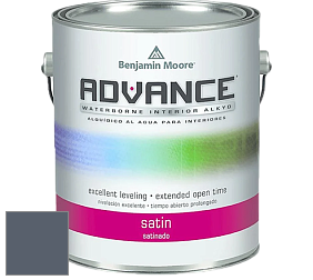 Benjamin Moore 792 Advance Interior Paint-Satin эмаль цвет 2128-30 Evening Dove