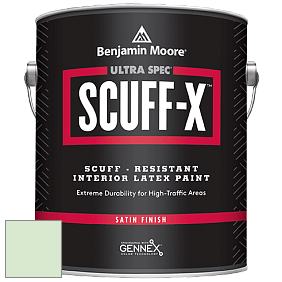 Benjamin Moore 486 Ultra Spec SCUFF-X Interior Satin Finish краска цвет 568 Parkside Dunes
