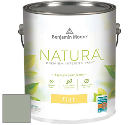 Benjamin Moore 512 Natura Interior Flat Finish матовая краска цвет AF-470 