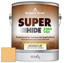 Benjamin Moore 355 Super Hide Zero Voc Interior Flat краска цвет 180 Beverly Hills