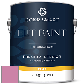 COLOR SMART CS 745 ELIT PAINT глубокоматовая моющаяся краска цвет 2078-40 Paradise Pink