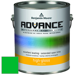 Benjamin Moore 794 Advance Interior Paint-High Gloss глянцевая алкидная эмаль цвет RAL 6038 