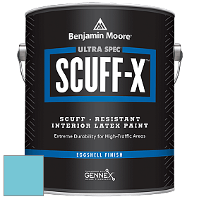 Benjamin Moore 485 Ultra Spec SCUFF-X Interior Eggshell Finish краска цвет 767 Graceful Sea
