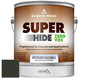 Benjamin Moore 357 Super Hide Zero Voc Interior Eggshell краска цвет RAL 6008 