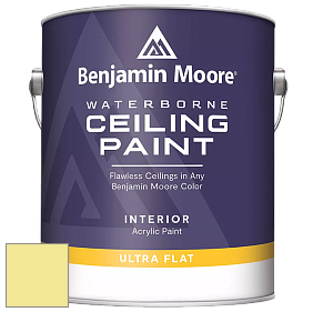 Benjamin Moore 508 Waterborne Ceiling Paint краска для потолков цвет 2025-50 Lemon Freeze