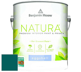 Benjamin Moore 513 Natura Interior Eggshell Finish краска с блеском цвет NCS S 5540-B40G 