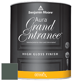 Benjamin Moore Aura 148 Grand Entrance High Gloss эмаль цвет 707 Calico Blue
