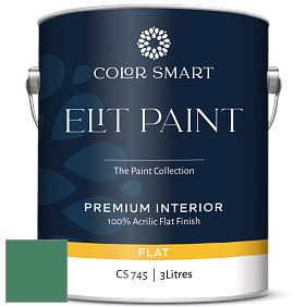 COLOR SMART CS 745 ELIT PAINT глубокоматовая моющаяся краска цвет NCS S 4040-G 