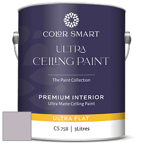 COLOR SMART CS 758 ULTRA CEILING PAINT ультраматовая краска цвет 2115-50 Iced Mauve