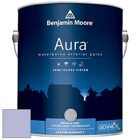 Benjamin Moore Aura 632 Waterborne Exterior Semi-Gloss Finish краска цвет 2069-50 Blue Orchid