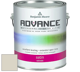 Benjamin Moore 792 Advance Interior Paint-Satin эмаль цвет OC-14 Natural Cream