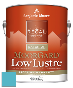 Benjamin Moore W103 Regal Select Exterior Paint-MoorGard Low Lustre Finish краска цвет 768 Atlantis Blue