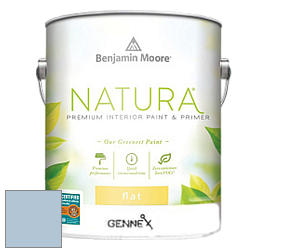 Benjamin Moore 514 Natura Interior Semi-Gloss Finish краска цвет 828 Airway