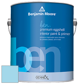 Benjamin Moore Ben W626 Premium Interior Latex Eggshell краска цвет 786 Highland Breeze