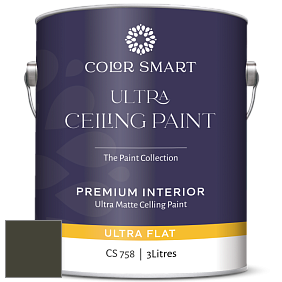 COLOR SMART CS 758 ULTRA CEILING PAINT ультраматовая краска цвет RAL 6014 