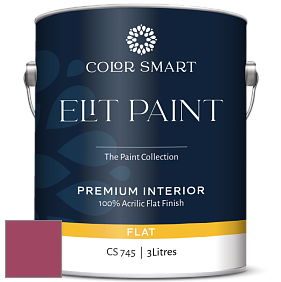 COLOR SMART CS 745 ELIT PAINT глубокоматовая моющаяся краска цвет 2078-20 Raspberry Glaze