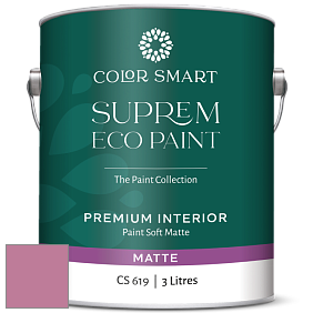 COLOR SMART CS 619 SUPREM ECO PAINT матовая краска цвет 2085-40 Taste of Berry