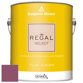 Benjamin Moore 547 Regal Select Waterborne Interior Flat Finish краска цвет 2083-30 Old Claret