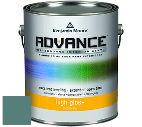 Benjamin Moore 794 Advance Interior Paint-High Gloss глянцевая алкидная эмаль цвет 678 Pacific Rim