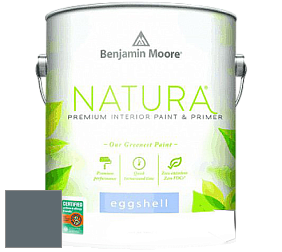 Benjamin Moore 513 Natura Interior Eggshell Finish краска с блеском цвет 2135-30 Nocturnal Gray