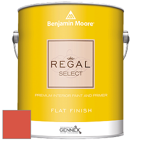 Benjamin Moore 547 Regal Select Waterborne Interior Flat Finish краска цвет 2013-20 Orange Nectar