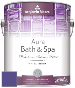 Benjamin Moore Aura 532 Bath & Spa Waterborne Interior Paint Matte Finish краска цвет NCS S 3555-R60B 