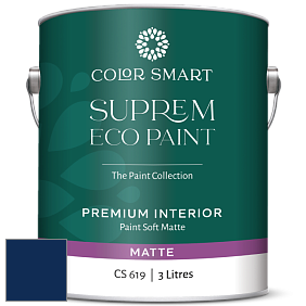 COLOR SMART CS 619 SUPREM ECO PAINT матовая краска цвет RAL 5026 