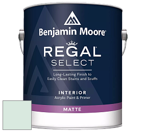 Benjamin Moore 548 IRegal Select Interior Paint - Matte краска цвет 848 Lakeshore Green