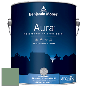 Benjamin Moore Aura 632 Waterborne Exterior Semi-Gloss Finish краска цвет HC-128 BM HC-128