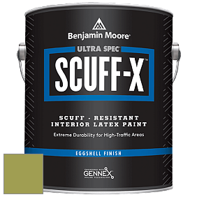 Benjamin Moore 485 Ultra Spec SCUFF-X Interior Eggshell Finish краска цвет 406 Huntington Green