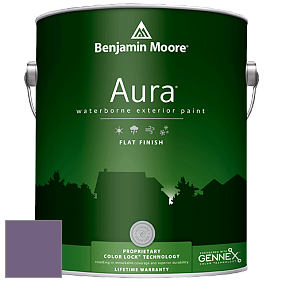 Benjamin Moore Aura 629 Waterborne Exterior Flat Finish краска цвет 1392 Fire and Ice