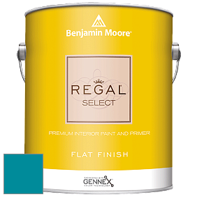Benjamin Moore 547 Regal Select Waterborne Interior Flat Finish краска цвет 762 Pacific Palisades