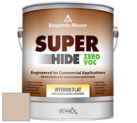 Benjamin Moore 355 Super Hide Zero Voc Interior Flat краска цвет AF-190 