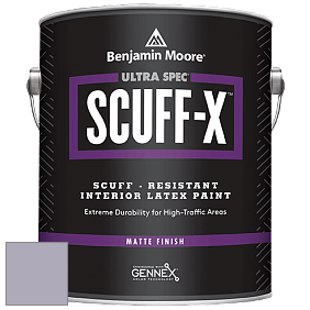 Benjamin Moore 484 Ultra Spec SCUFF-X Interior Matte Finish краска цвет 2117-50 Spring Violet